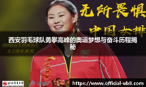 西安羽毛球队勇攀高峰的奥运梦想与奋斗历程揭秘